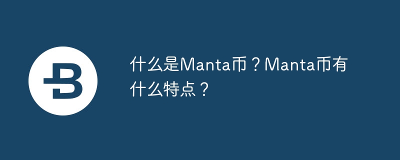 什么是manta币？manta币有什么特点？-第1张图片-华展网